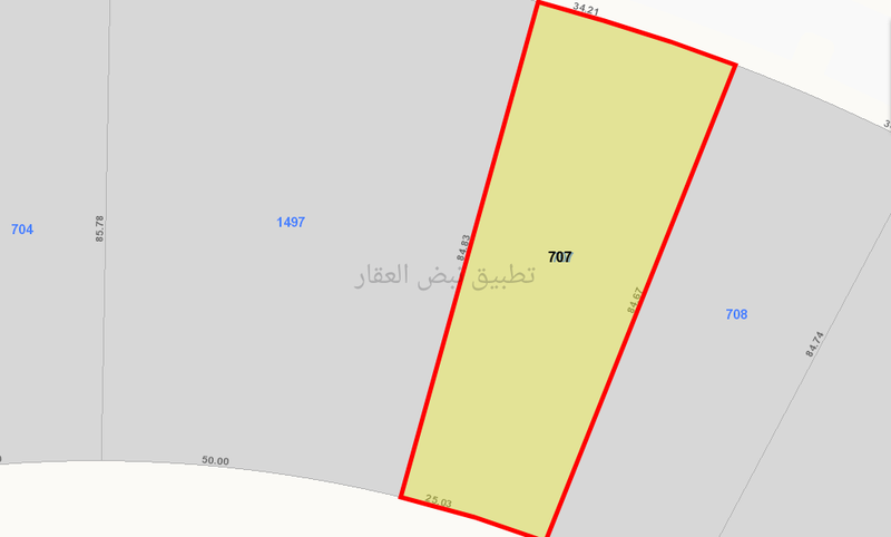 صورة اراضي للبيع في صباح الاحمد البحرية