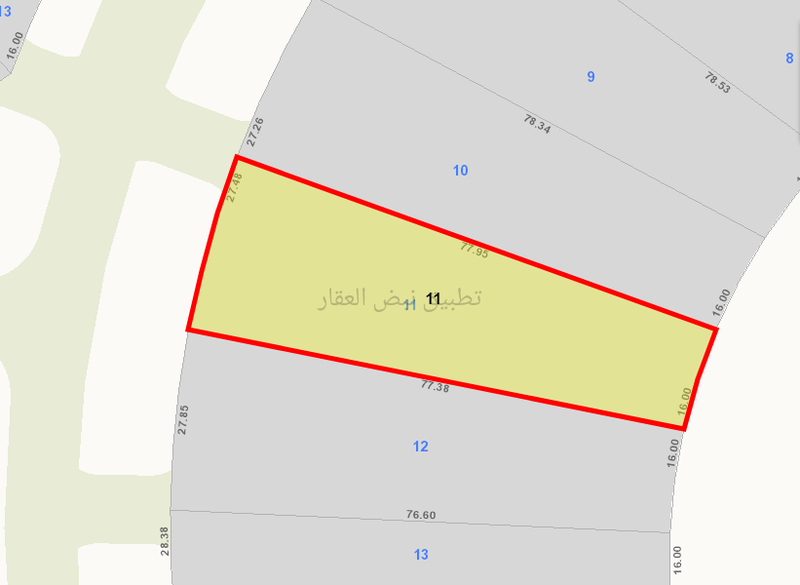 صورة اراضي للبيع في صباح الاحمد البحرية